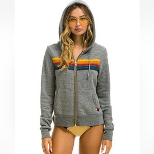Aviator Nation five stripe hoodie size xs